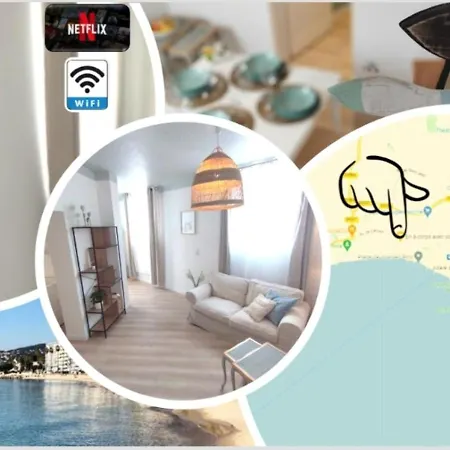 Appartement & Confort 3 Pieces Parking Clim Et Wifi